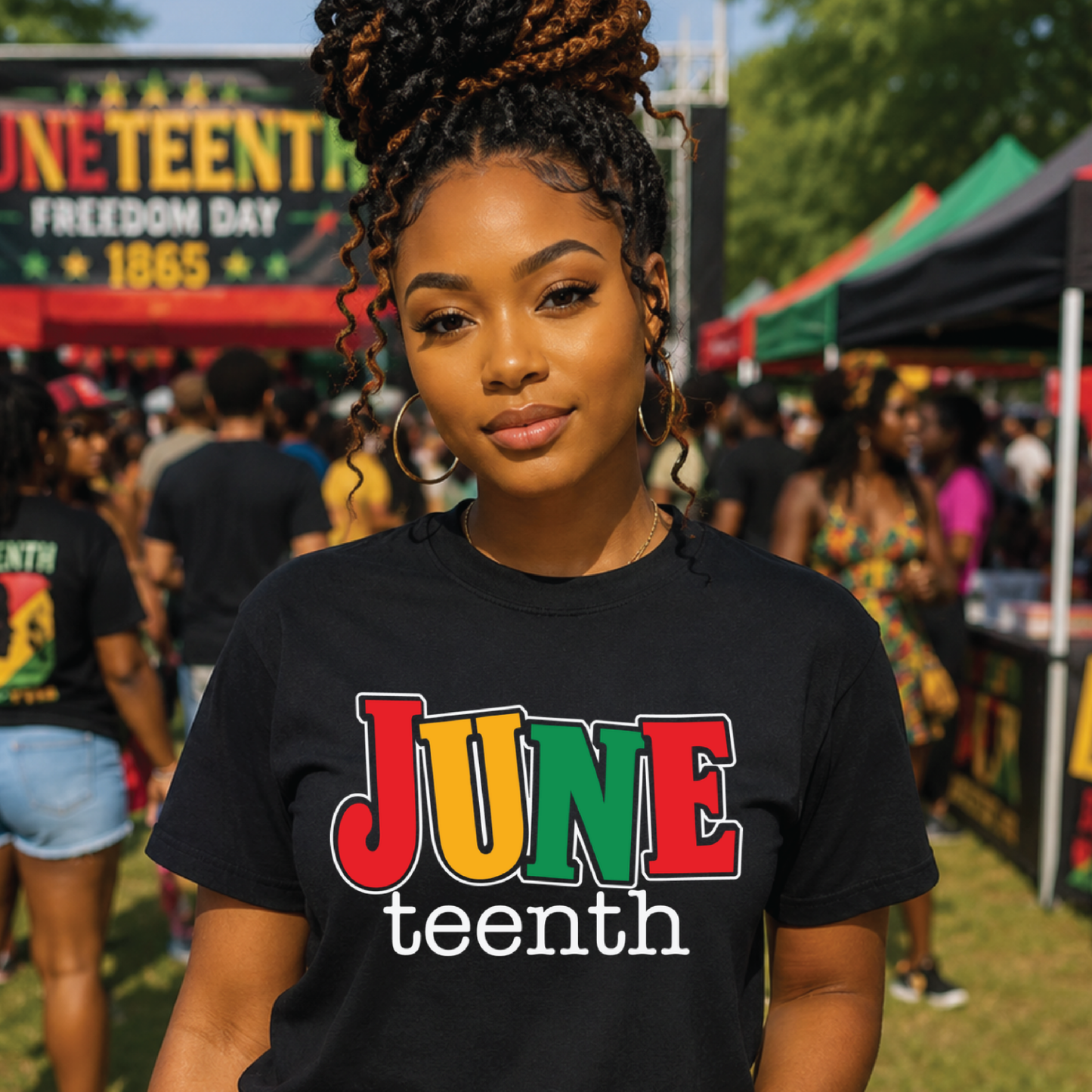 Juneteenth Freedom Day Graphic T-Shirt | Black Excellence Unisex Tee