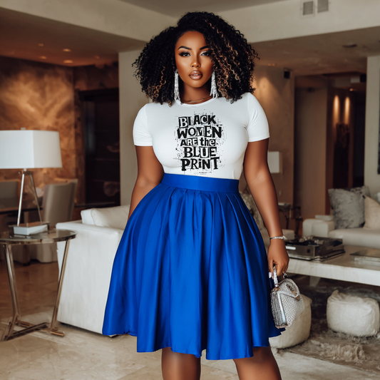 Black Women Are The Blueprint T-Shirt – Empowering Black History Month Graphic Tee